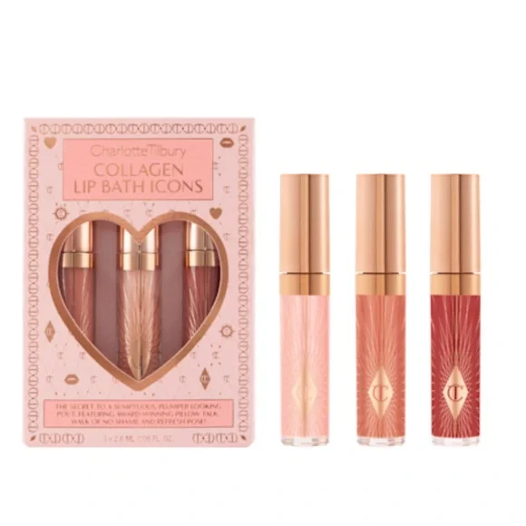 Charlotte Tilbury COLLAGEN LIP BATH ICONS KIT
LIMITED EDITION KIT - Picture 1 of 9